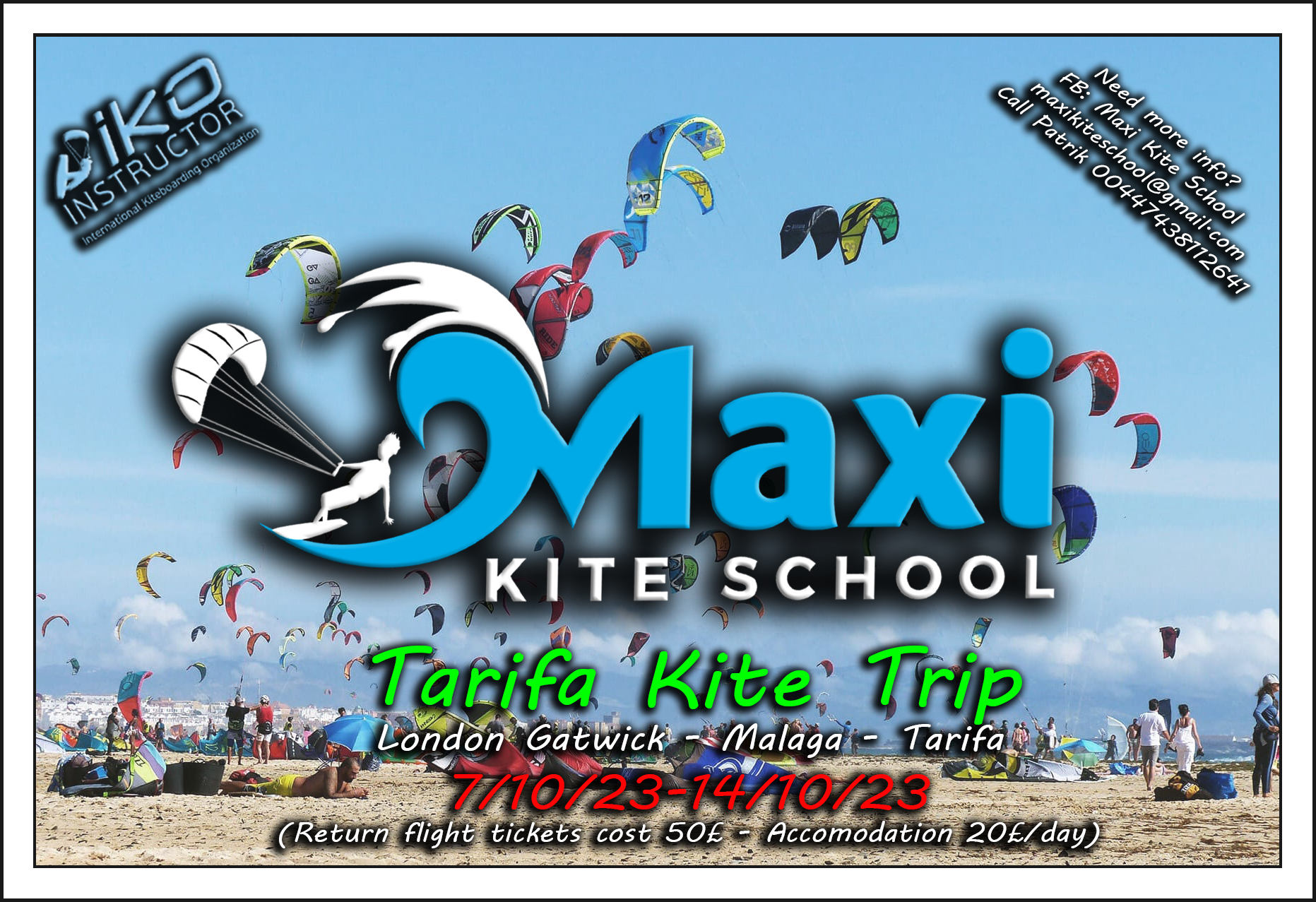 Tarifa Kite Trip